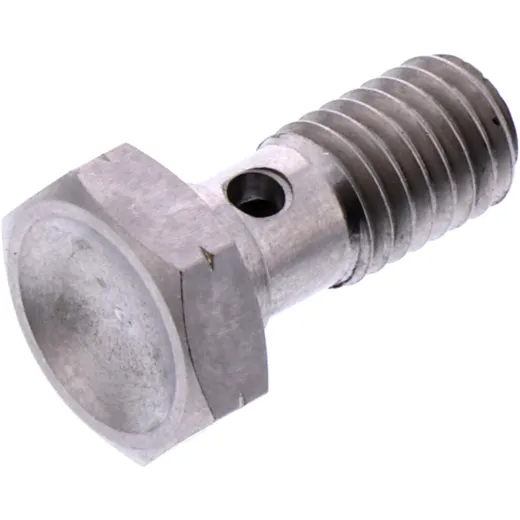 Hohlschraube M8X1.25 aus Edelstahl in Silber