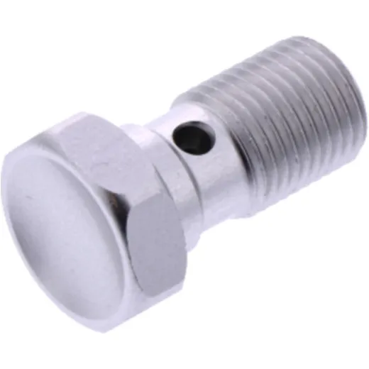 Banjo Bolt Aluminium M10 x 1.00 silver
