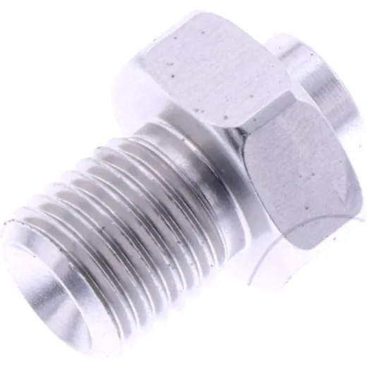 Aussengewinde fest Vario TYP531 3/8-24 UNF silber für Motorräder
