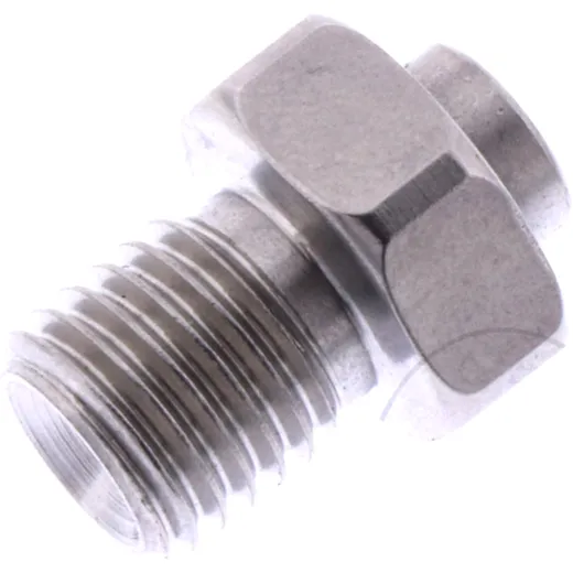 MALE THREAD FIXED VARIO TYP521 M10 x 1.25 Stainless Steel for motorcycles