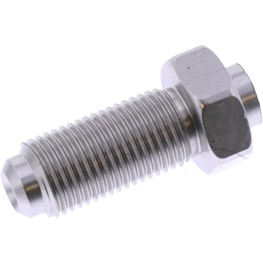 Aussengewinde fest 22.5 mm TYP513 AGF M10 x 1 silber für Motorräder