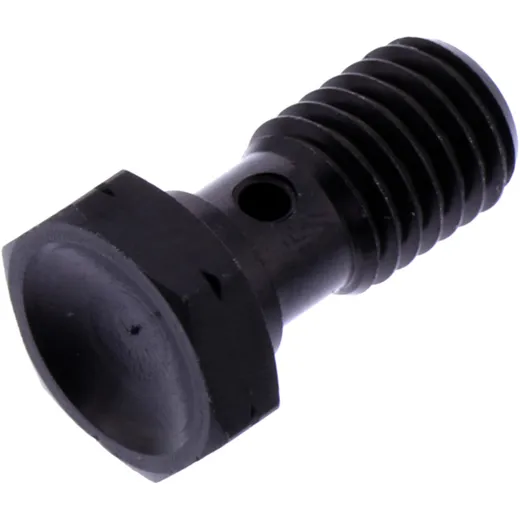 Hohlschraube M10 x 1.5 in schwarz für Motorräder