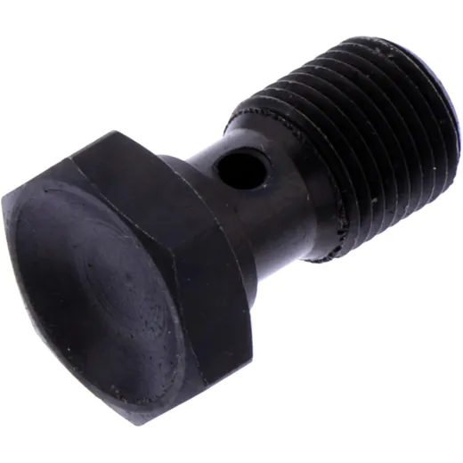 Hohlschraube Edelstahl schwarz für Motorräder