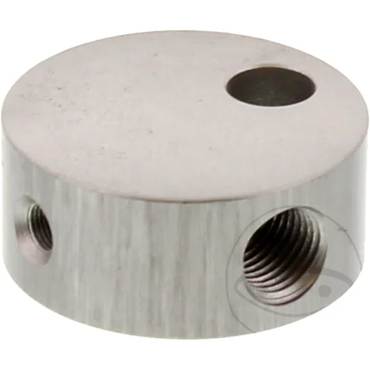 3 Way Threaded Manifold TYP834 3/8 UNF for Motorcycles_0