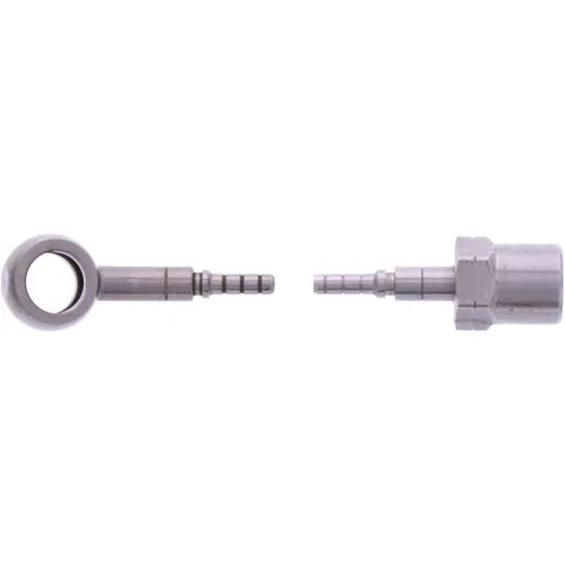 Bremsschlauch Stahlflex Kit Anschluss silber 1TLG passend für: BMW R