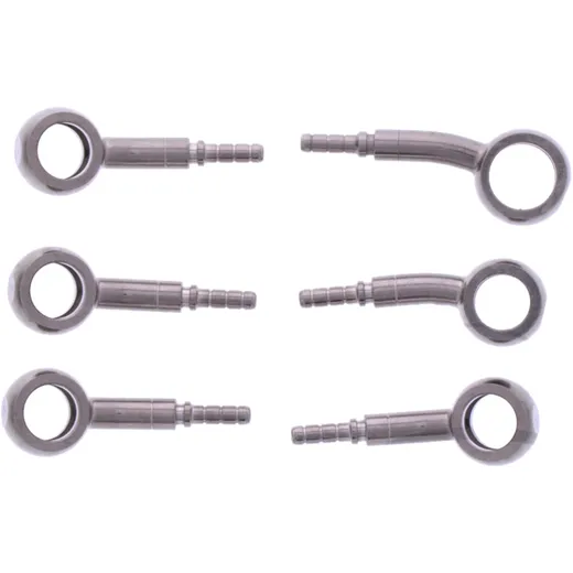 Bremsschlauch Stahlflex Kit Anschluss silber 3 - teilig passend für: Ducati Multistrada
