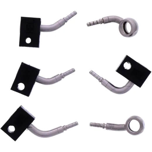 Bremsschlauch Stahlflex Kit Anschluss silber 3 - teilig passend für: Honda CB