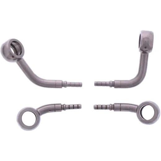 Bremsschlauch Stahlflex Kit Anschluss silber 2 - teilig passend für: Honda CB 7576054