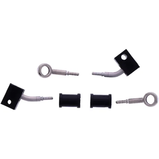 Bremsschlauch Stahlflex Kit Anschluss silber 2 - teilig passend für: Honda CBF 7576058