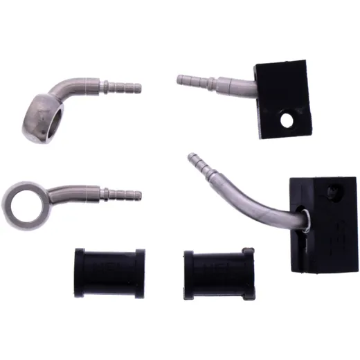Bremsschlauch Stahlflex Kit Anschluss silber 2 - teilig passend für: Honda CBR