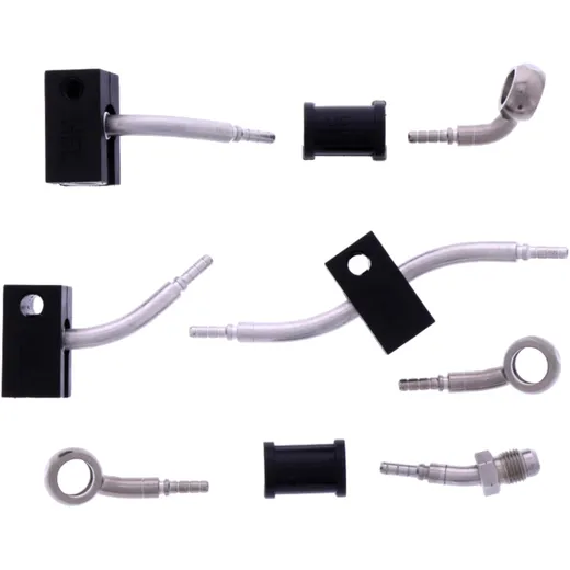 Bremsschlauch Stahlflex Kit Anschluss silber 4 - teilig passend für: Honda CBR 7576071
