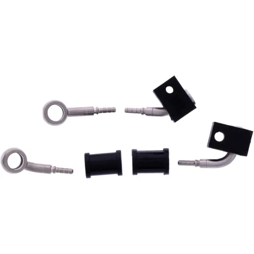 Bremsschlauch Stahlflex Kit Anschluss silber 2 - teilig passend für: Honda CBR 7576076