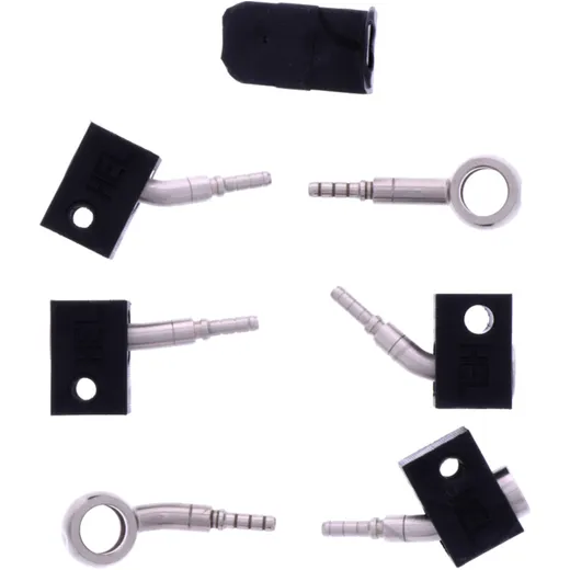 Bremsschlauch Stahlflex Kit Anschluss silber 3 - teilig passend für: Honda CBR 7576080