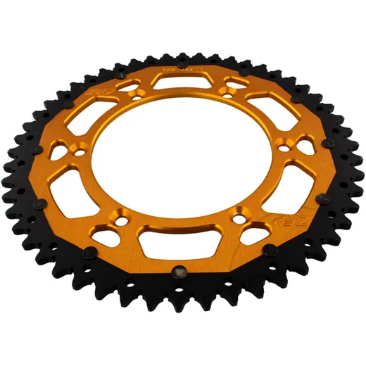 Kettenrad Dual 52Z Teilung 520 gold ZF Alternative: 7582527 passend für: Husqvarna TE, WR, SM, CR