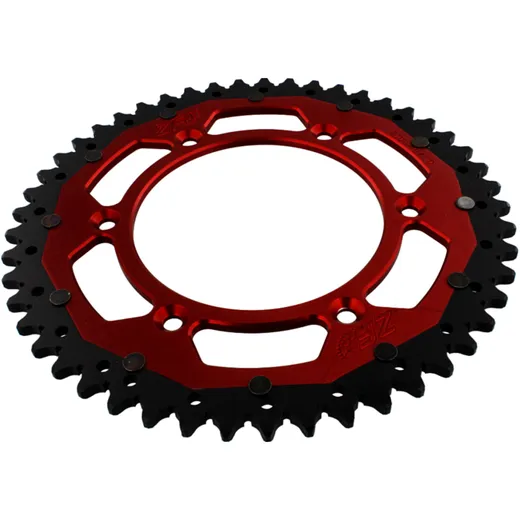 Kettenrad Dual 49Z Teilung 520 rot ZF Alternative: 7582487 passend für: Honda CRF, CR, XR