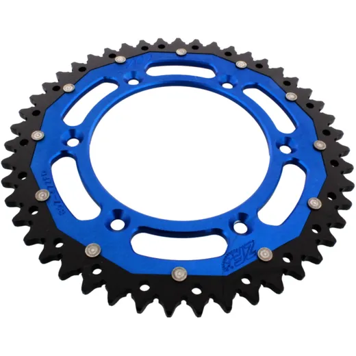 Kettenrad Dual 47Z Teilung 520 blau ZF Innendurchmesser 125 Lochkreis 150 passend für: Husqvarna FE, FC, TE