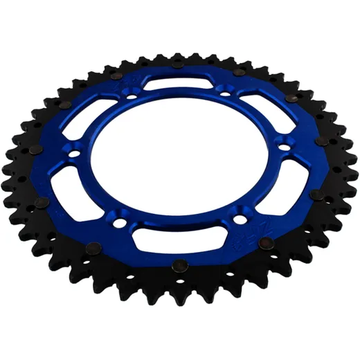 Kettenrad Dual 48Z Teilung 520 blau ZF Innendurchmesser 125 Lochkreis 150 passend für: Husqvarna FE, FC, TE
