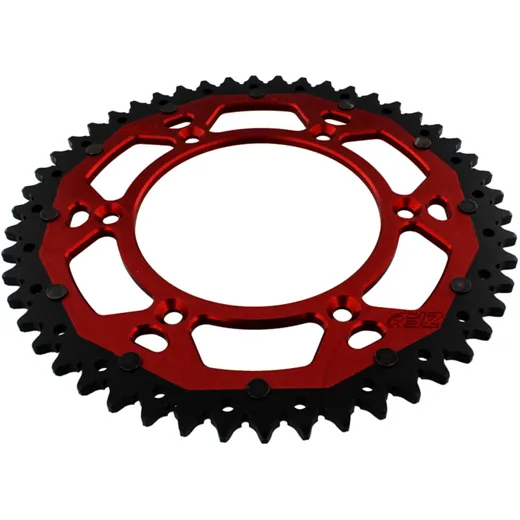 Kettenrad Dual 50Z Teilung 520 rot ZF Innendurchmesser 125 Lochkreis 152 passend für: Beta RR, Xtrainer, RX
