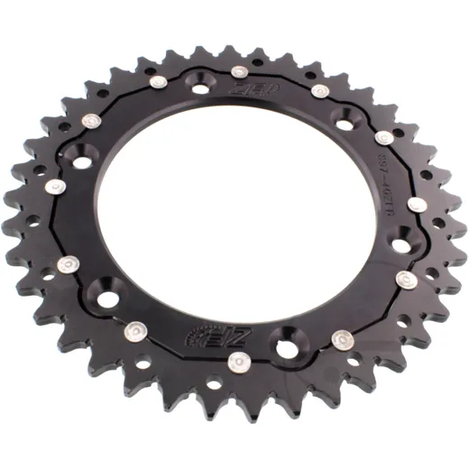 Kettenrad Dual 40Z Teilung 520 schwarz ZF Innendurchmesser 125 Lochkreis 150 passend für: Husqvarna FE, FC, TE