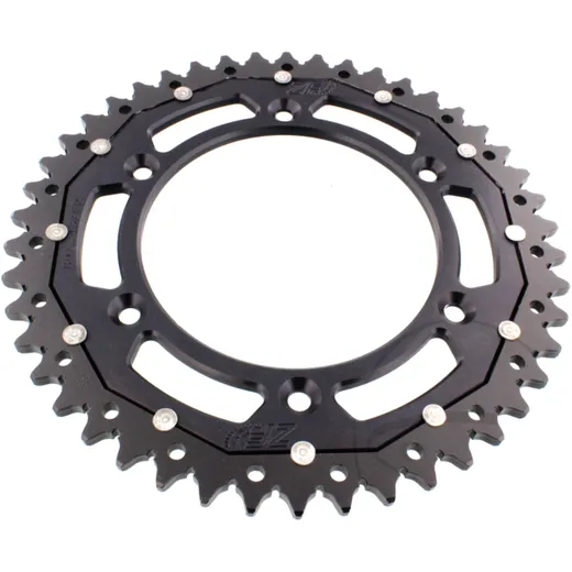 Kettenrad Dual 46Z Teilung 520 schwarz ZF Innendurchmesser 125 Lochkreis 150 passend für: Husqvarna FE, FC, TE