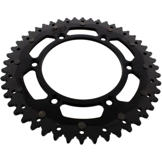 Kettenrad Dual 48Z Teilung 520 schwarz ZF Innendurchmesser 125 Lochkreis 150 passend für: Husqvarna FE, FC, TE