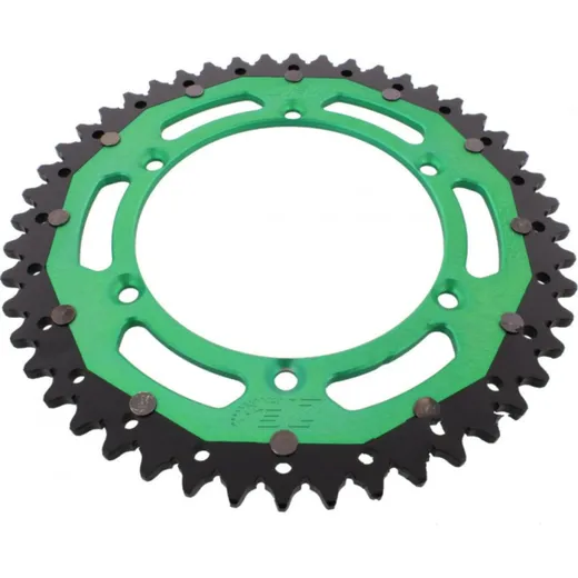 Rear sprocket dual 48 tooth pitch 520 green