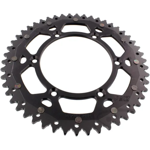 Kettenrad Dual 50 Zähne 520 Schwarz für Motorräder