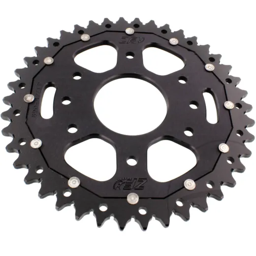 Kettenrad Dual 42Z Teilung 520 schwarz ZF Innendurchmesser 063 Lochkreis 110 passend für: Husqvarna Svartpilen, Vitpilen, SM