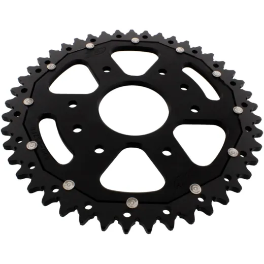Kettenrad Dual 45Z Teilung 520 schwarz ZF Innendurchmesser 063 Lochkreis 110 passend für: Husqvarna Svartpilen, Vitpilen, SM