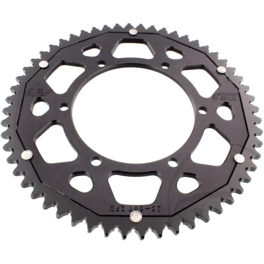 Kettenrad Dual 56Z Teilung 428 schwarz ZF Innendurchmesser 108 Lochkreis 123 passend für: Aprilia RS, RS4, Tuono