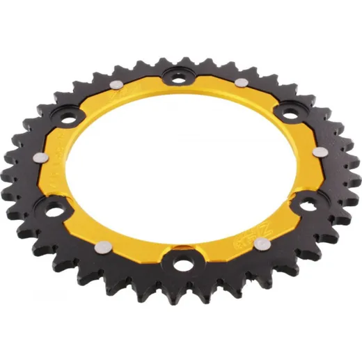 Rear sprocket dua 40 tooth pitch 520 gold ZFD130840GLD