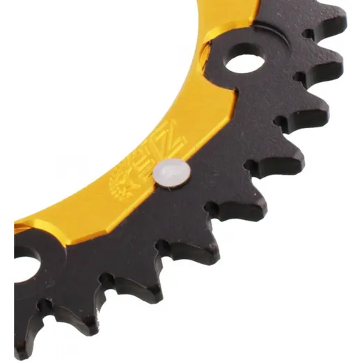 Rear sprocket dua 40 tooth pitch 520 gold ZFD130840GLD_1