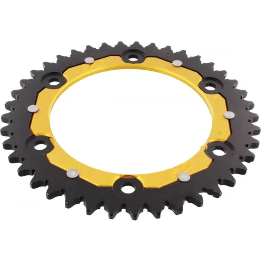 Rear sprocket dua 41 tooth pitch 520 gold ZFD130841GLD