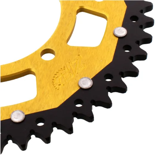 Kettenrad Dual 47Z Teilung 520 gold ZF Innendurchmesser 106 Loc