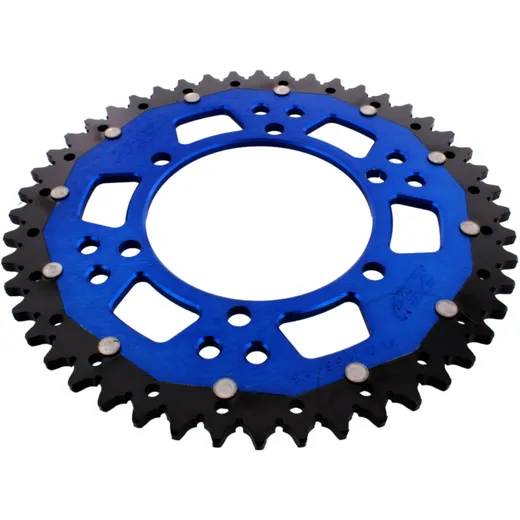 Kettenrad Dual 48Z Teilung 520 blau ZF Innendurchmesser 110 Lochkreis 130 passend für: Kawasaki Ninja, GPZ, Z