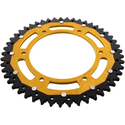 Kettenrad Dual 49Z Teilung 520 gold ZF Innendurchmesser 136 Lochkreis 160 passend für: BMW F 650, G