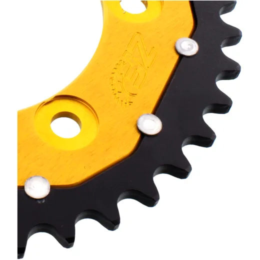 Kettenrad Dual 39Z Teilung 520 gold ZF Innendurchmesser 100 Loc