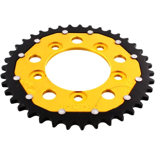 Kettenrad Dual 39Z 520 gold für Motorräder