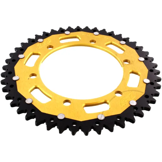 Kettenrad Dual 46Z 520 gold für Motorräder