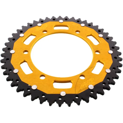 Dual Kettenrad 47 Zähne 520 Teilung gold für: ZF