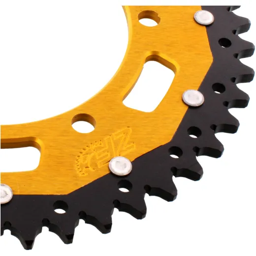 Dual Kettenrad 47 Zähne 520 Teilung gold für: ZF_0
