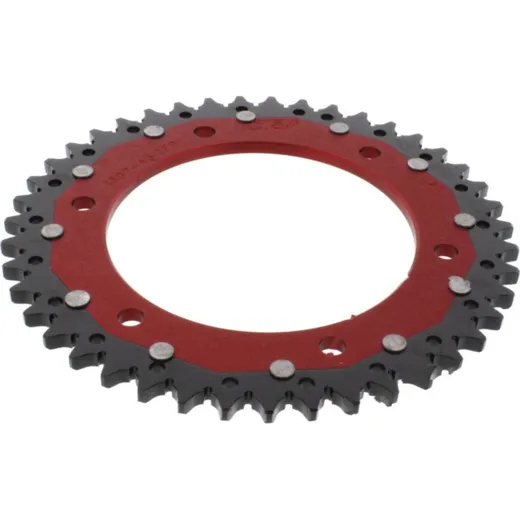 Rear sprocket dual 43 tooth pitch 525 red ZFD130743RED