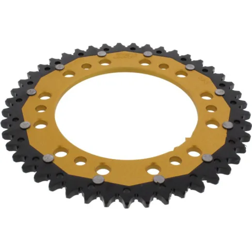 Rear sprocket dual 45 tooth pitch 525 gold ZFD130745GLD