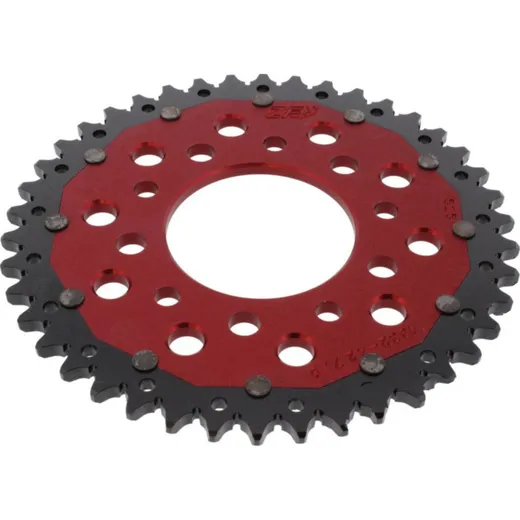Rear sprocket dual 42 tooth pitch 525 red ZFD133242RED