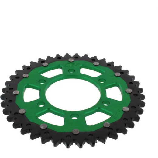 Rear sprocket dual 40 tooth pitch 525 green