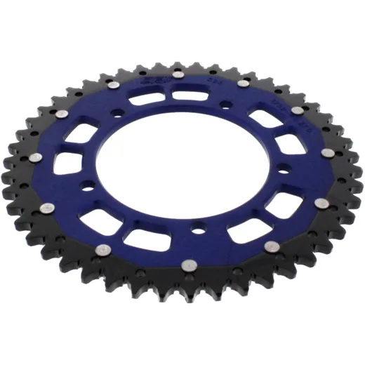Kettenrad Dual 48Z Teilung 525 blau ZF Innendurchmesser 120 Lochkreis 140 passend für: Triumph Bonneville, Thruxton, Scrambler
