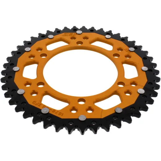 Kettenrad Dual 45Z 525 gold ZF für Motorräder