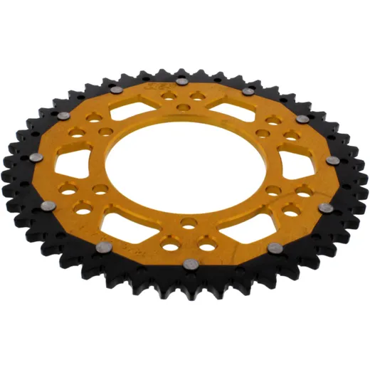 Dual Rear Sprocket 48 Tooth Pitch 525 Gold