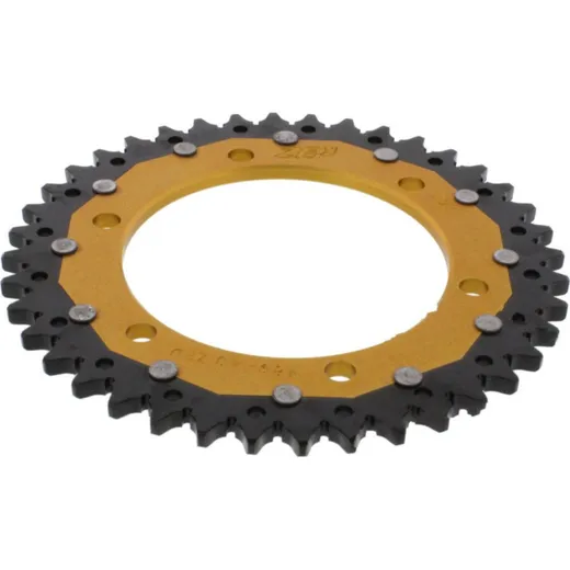 Rear sprocket dual 40 tooth pitch 525 gold ZFD49840GLD