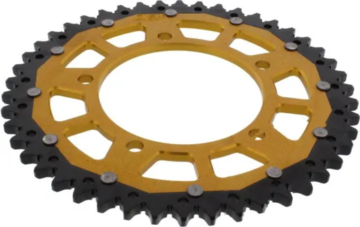 Kettenrad Dual 46Z Teilung 525 gold ZF Innendurchmesser 110 Lochkreis 130. 8 passend für: BMW S